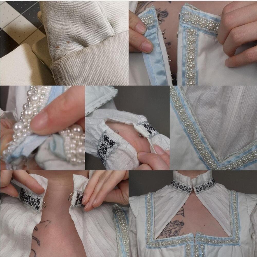 Elizabethan good witch theater costume - Picture 10 of 14